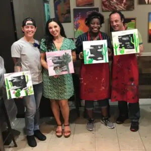 On-site Paint & Sip Classes (at Bravissimo Art Center)